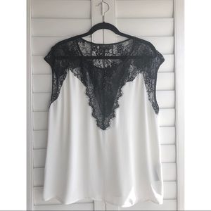 Forever 21 | Sheer and lace top